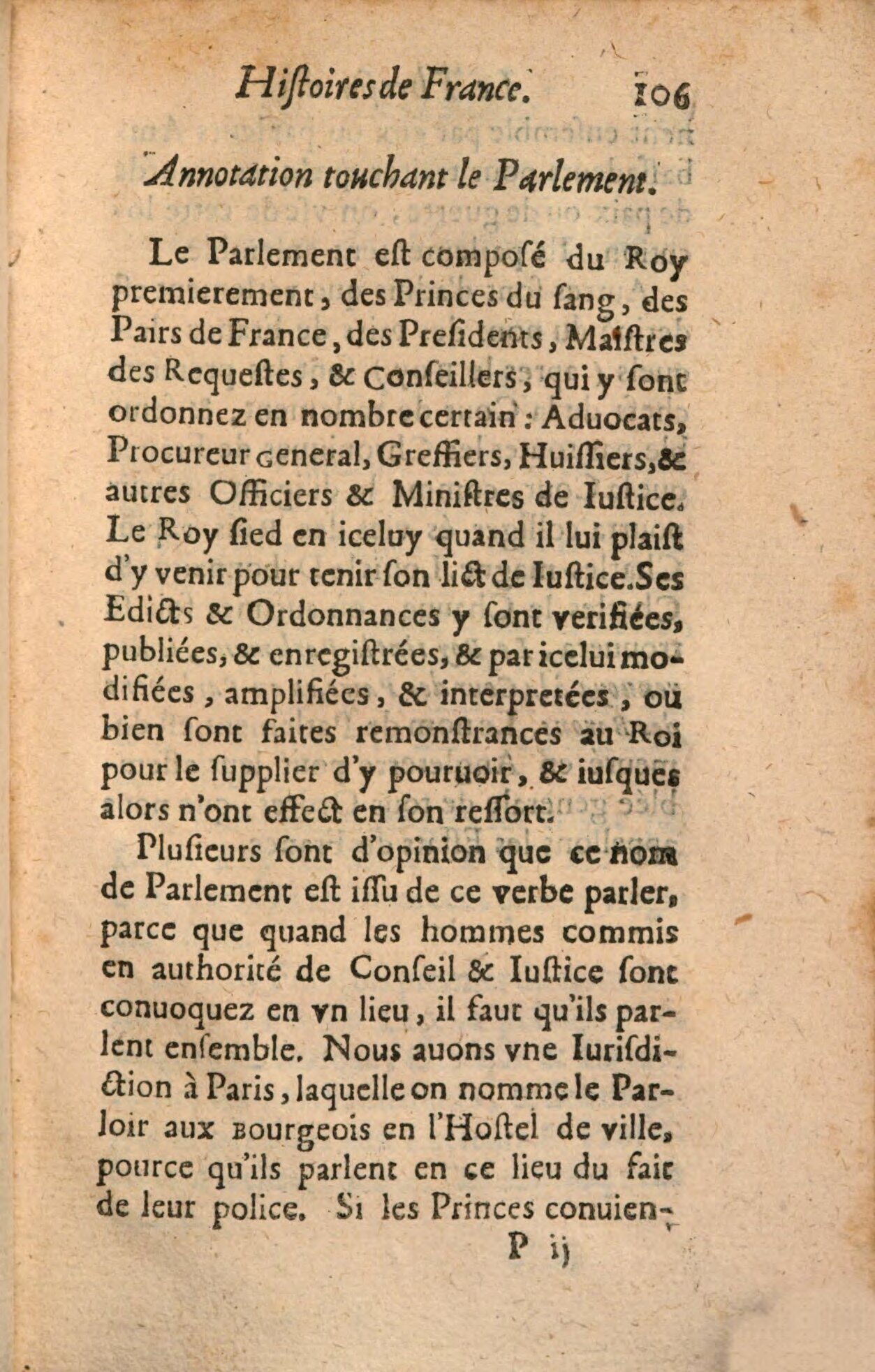 1639 - Jean Corrozet - Trésor des histoires de France - BSB Munich