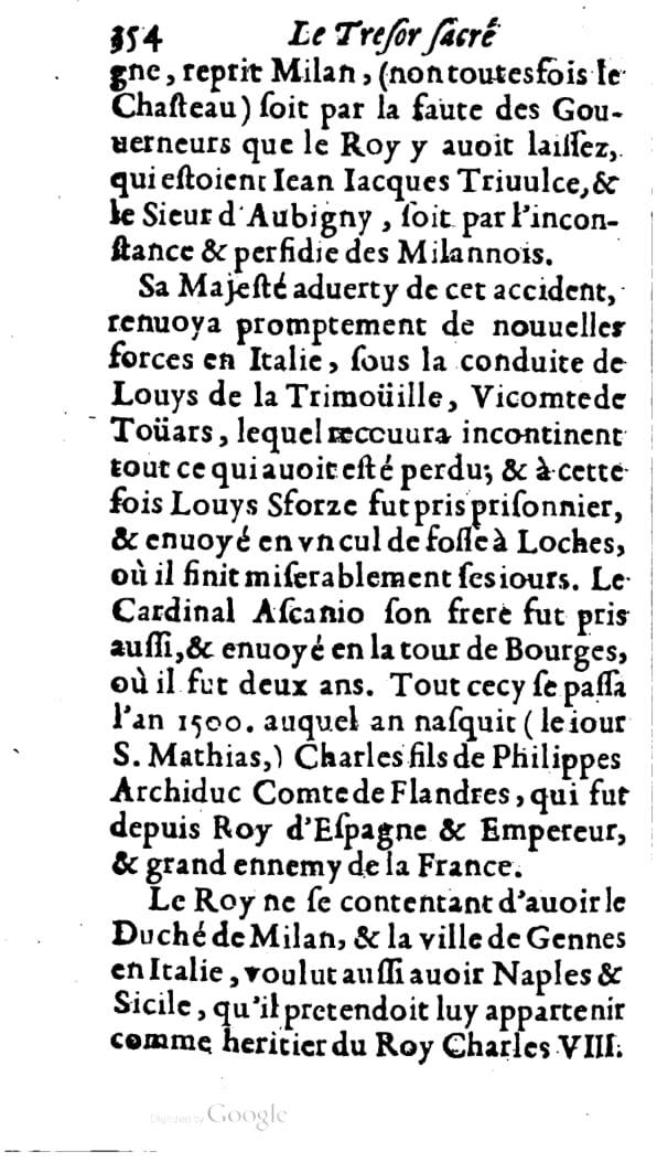 1646 - Jean Billaine - Trésor sacré ou inventaire des saintes reliques - BM Lyon