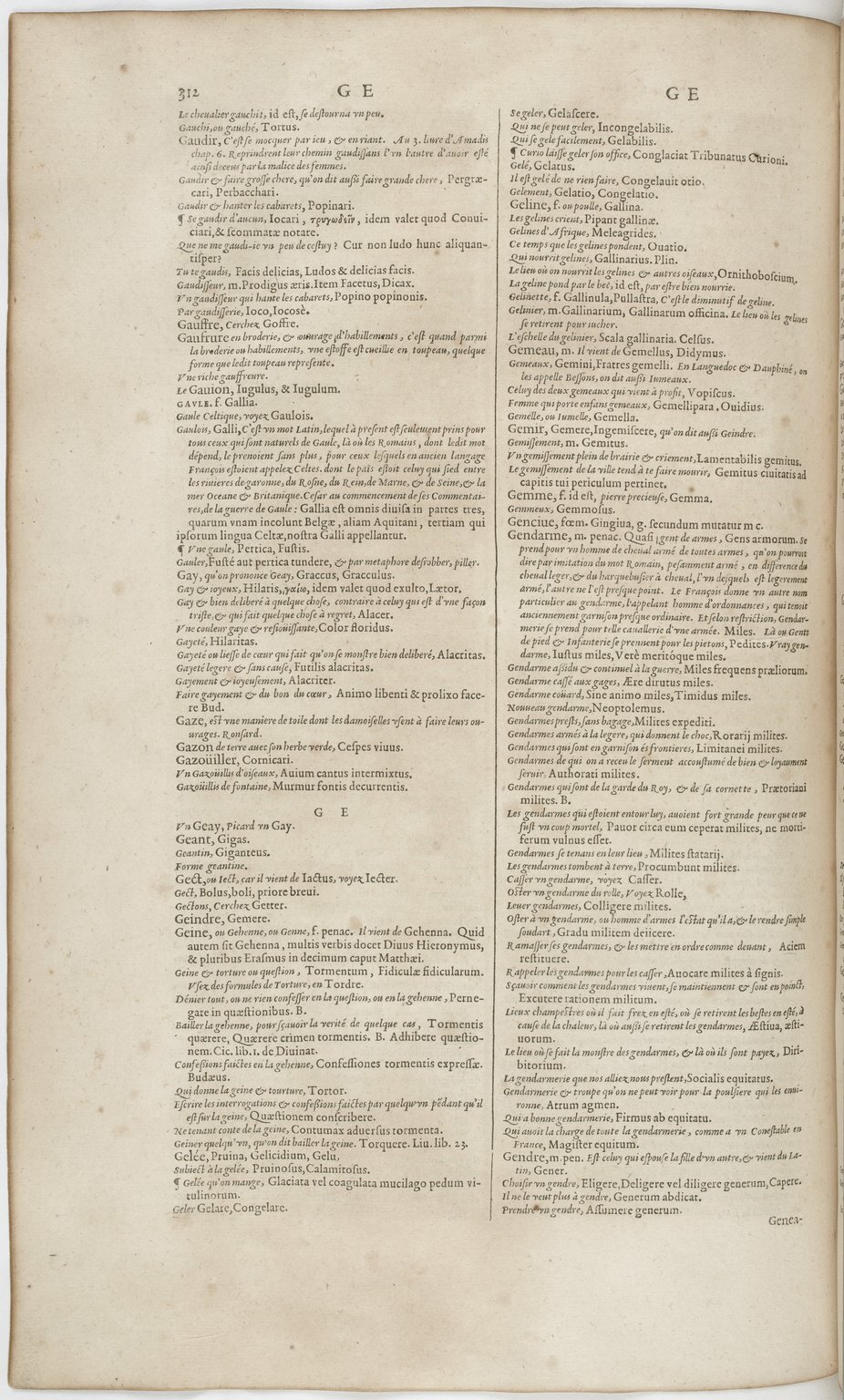 1606 - David Douceur - Trésor de la langue française - BnF