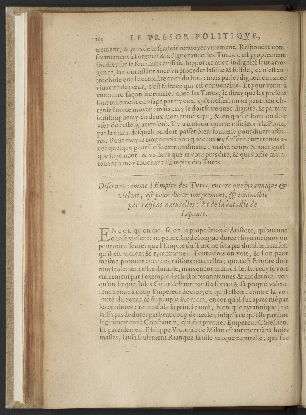 1608 - Nicolas Du Fossé - Trésor politique - BnF Tolbiac