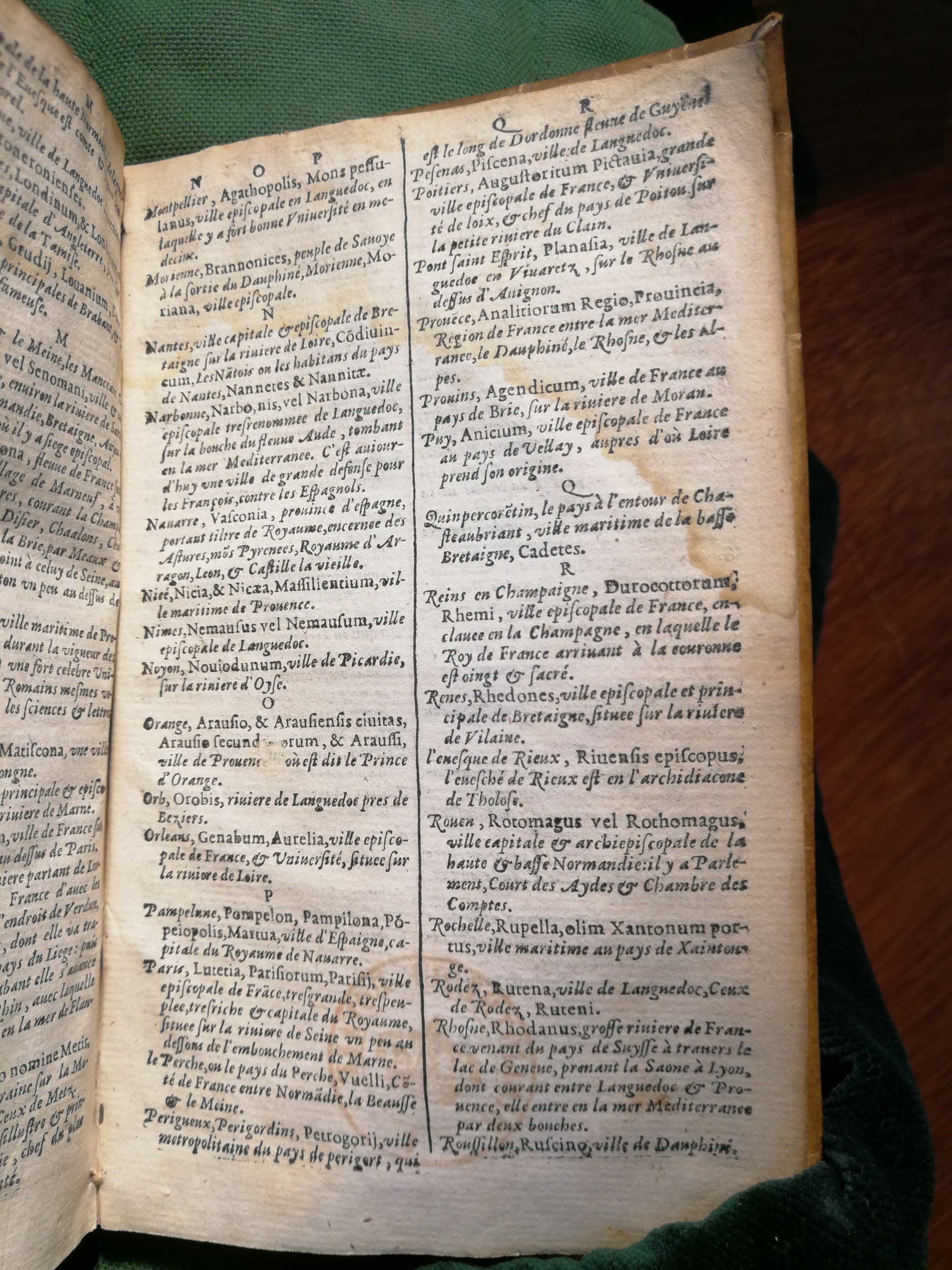 1597 - Martin le Mégissier - Trésor des mots et traits français - BnF