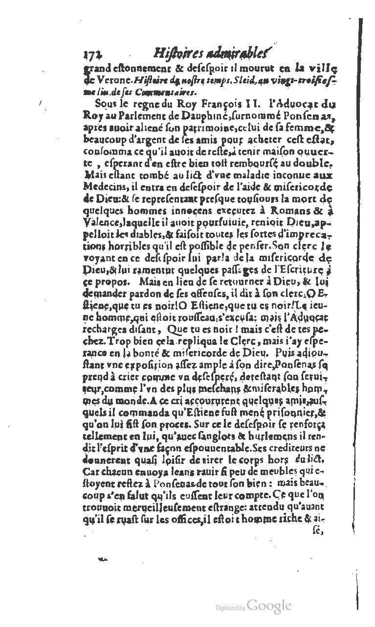1610 - Paul Marceau - Trésor d’histoires admirables et mémorables - BSB Munich 1610 - Paul Marceau - Trésor d’histoires admirables et mémorables - BSB Munich