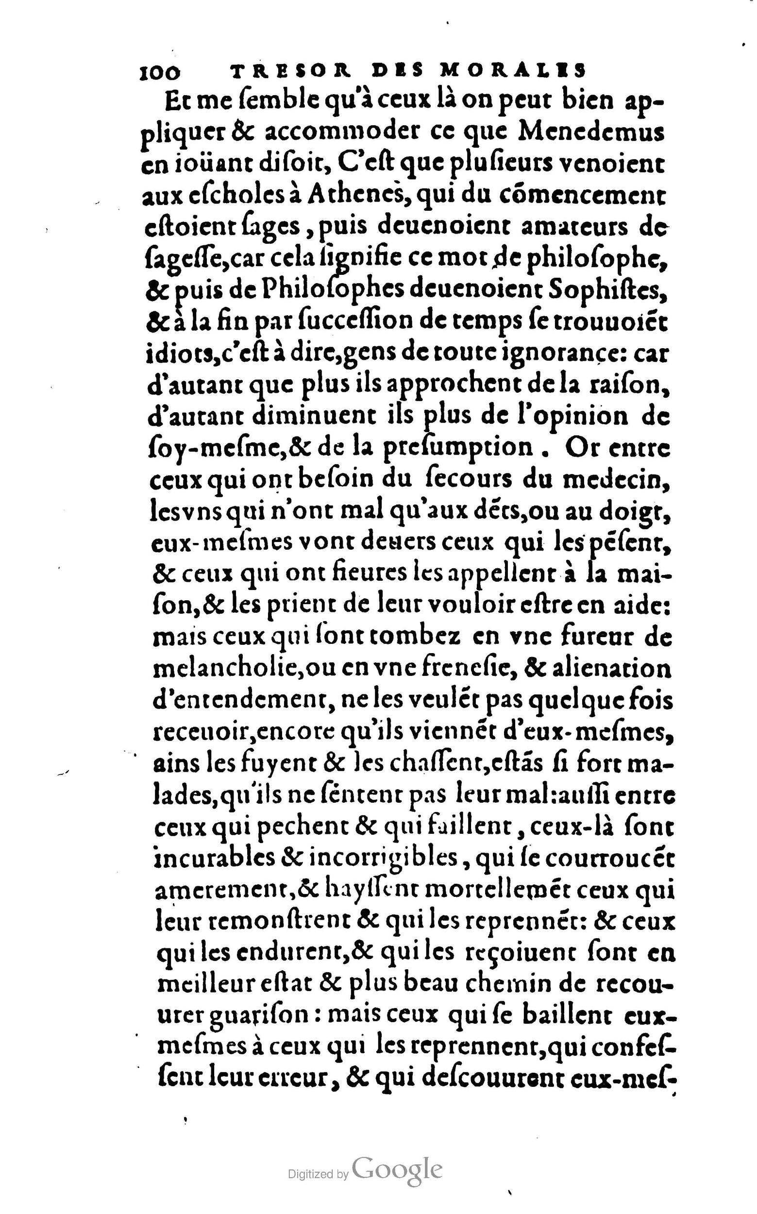 1578 - Jean Poupy - Trésor des morales de Plutarque - BSB Munich 1578 - Jean Poupy - Trésor des morales de Plutarque - BSB Munich