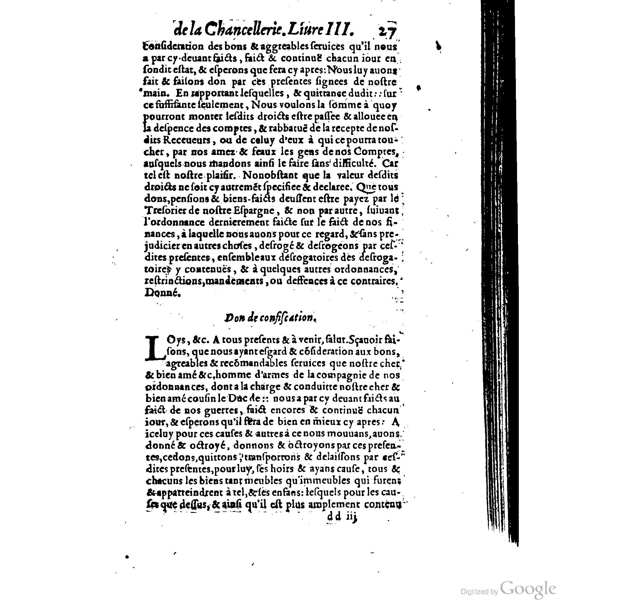 1614 - Jean Richer - Trésor du nouveau style et protocole de la chancellerie de France - BSB Munich