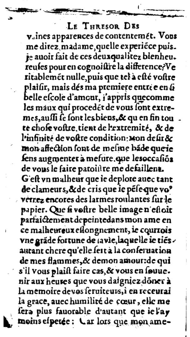 1624 - Nicolas Oudot - Trésor des lettres douces et amoureuses - BNC Florence 1624 - Nicolas Oudot - Trésor des lettres douces et amoureuses - BNC Florence