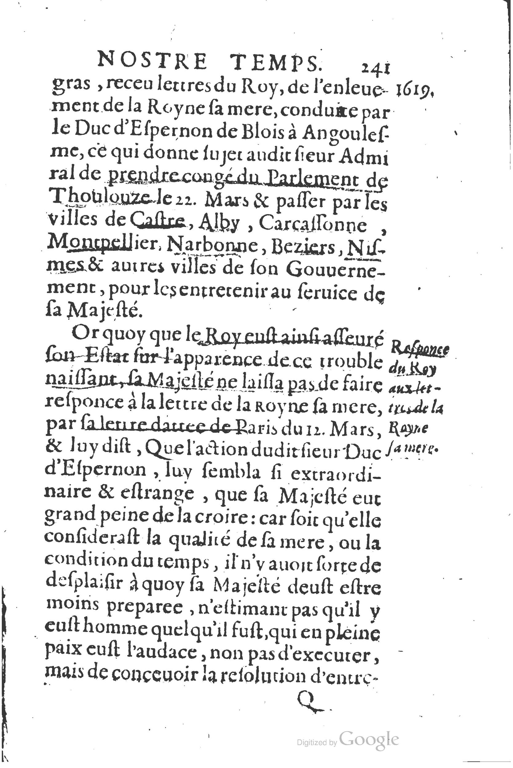 1626 - Joseph Bouillerot - Trésor de l’histoire générale de notre temps - BSB Munich