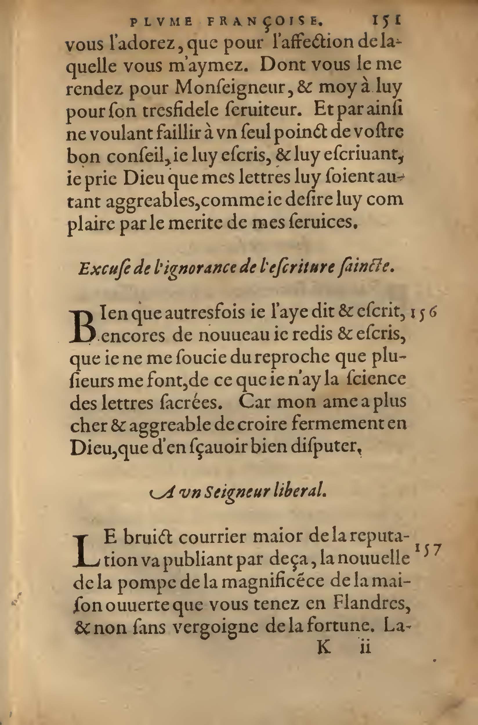 1572 - Lucas Breyer - Finances et Trésor de la plume française - BNC Rome