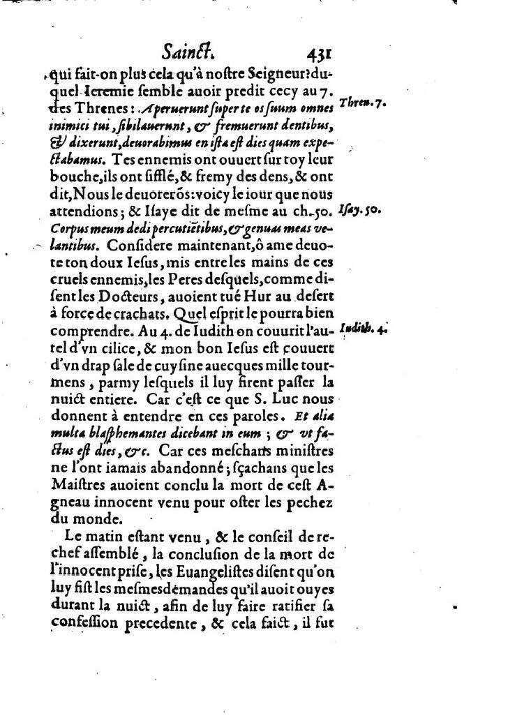 1607 - Nicolas Du Fossé - Trésor quadragésimal - T 02 - BM Lyon