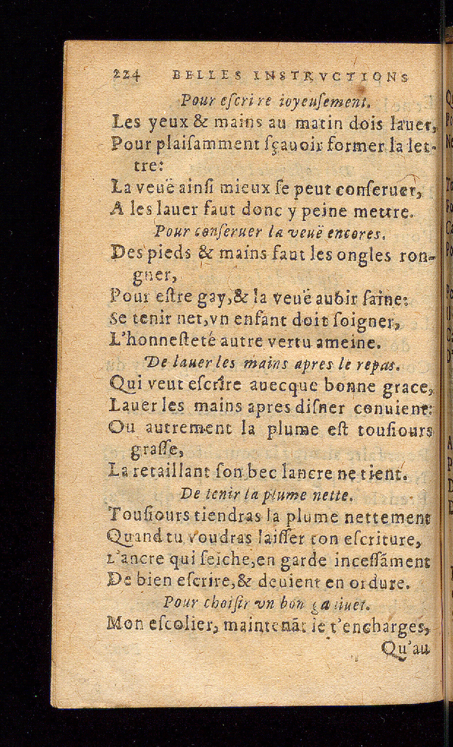 1614 - Barthélemy Vincent - Élite et Trésor des lettres missives - Bâle