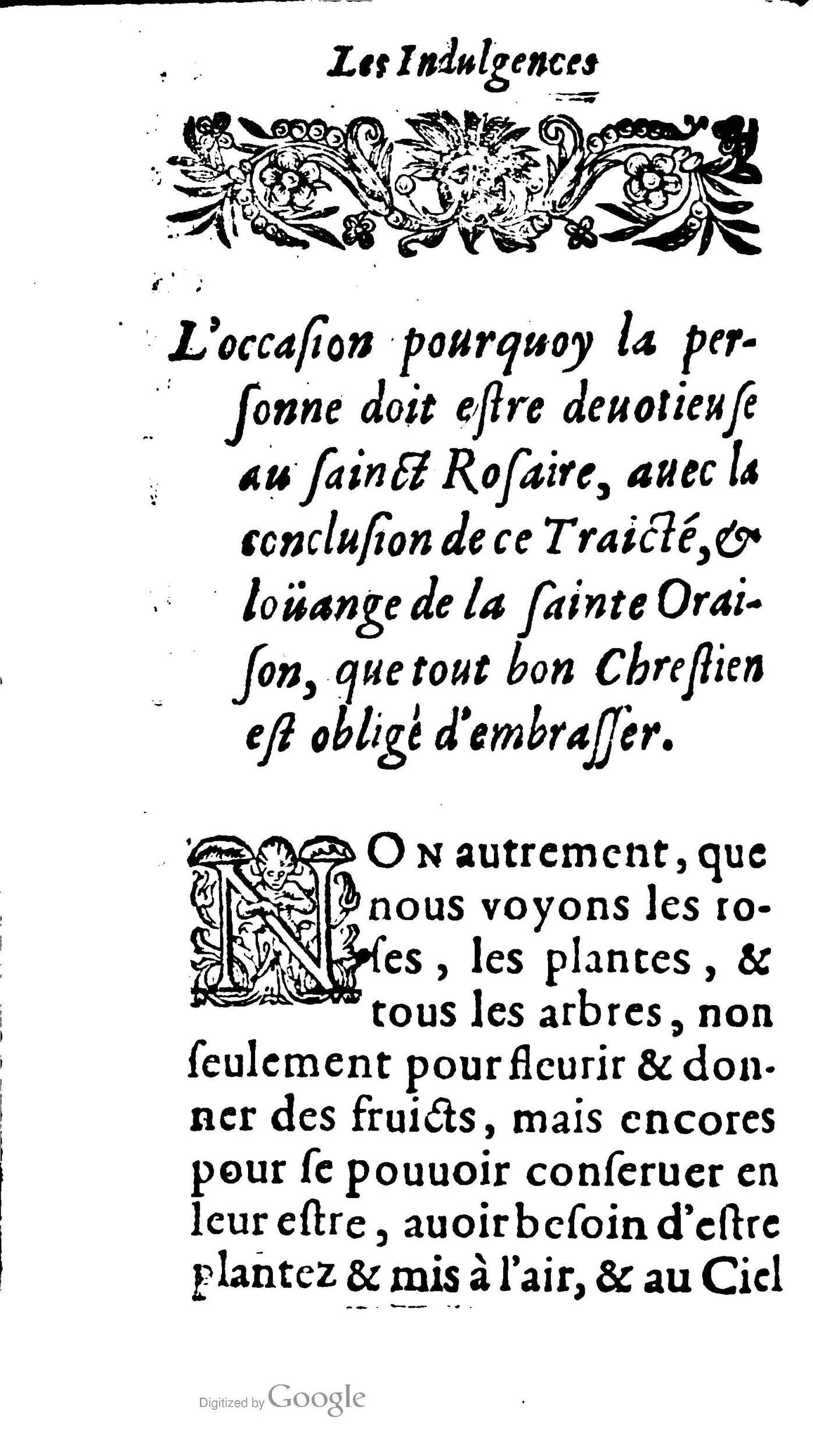 1604 - Jean Le Bouc - Trésor des indulgences du Saint Rosaire - BM Lyon 1604 - Jean Le Bouc - Trésor des indulgences du Saint Rosaire - BM Lyon