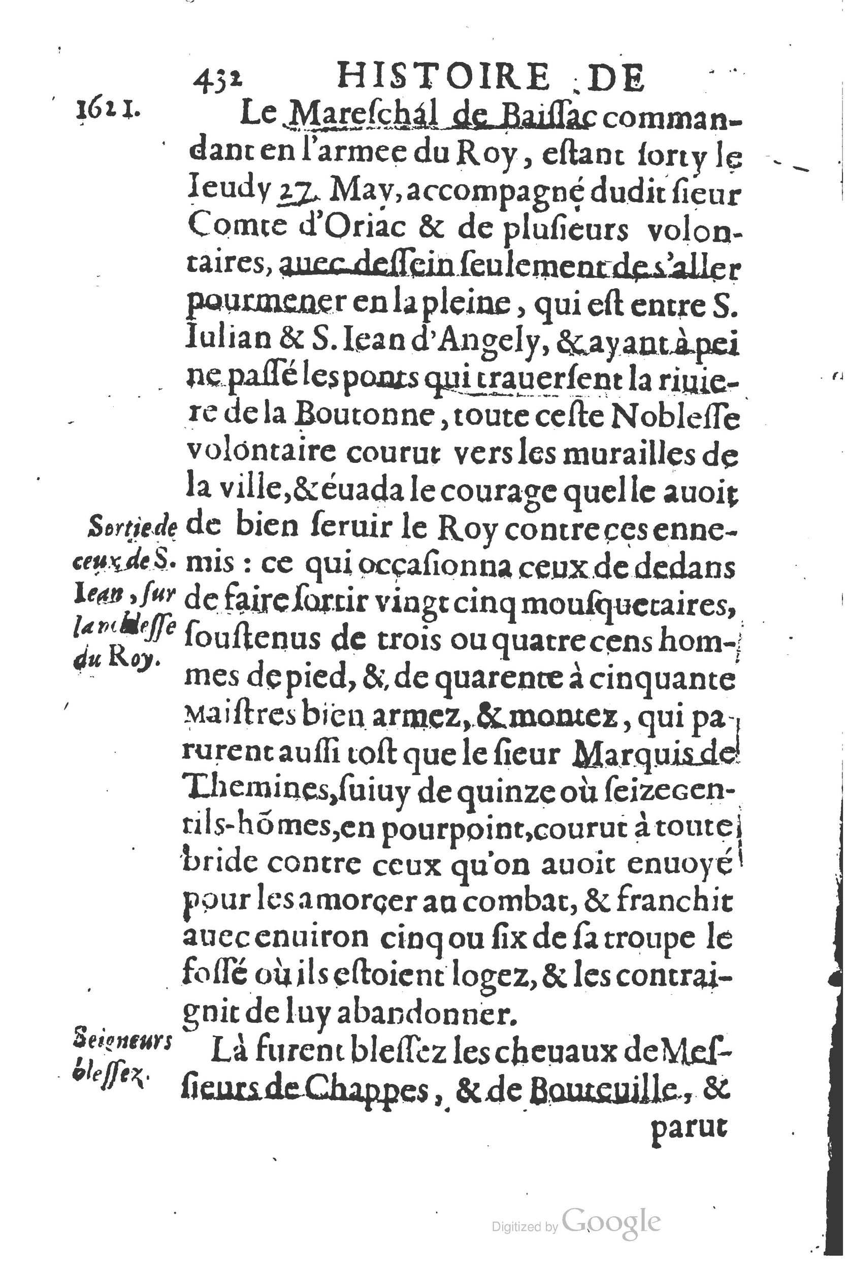 1626 - Joseph Bouillerot - Trésor de l’histoire générale de notre temps - BSB Munich