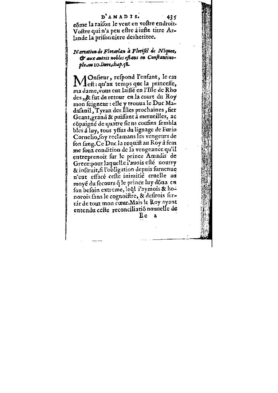 1572 - Veuve Gabriel Cotier - Trésor des Amadis - BM Lyon