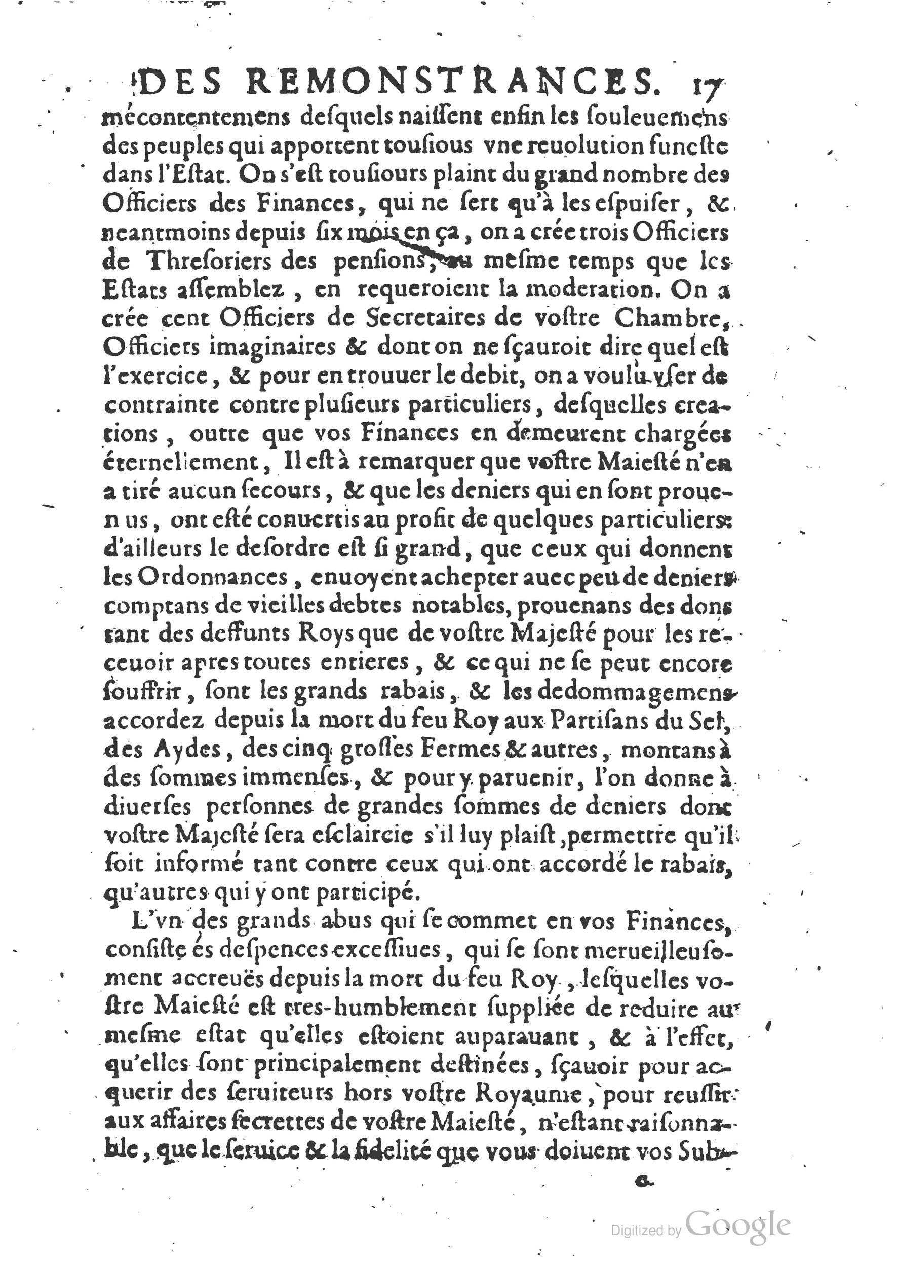 1654 - Michel Bobin - Trésor des harangues, remontrances et oraisons funèbres - BM Lyon 1654 - Michel Bobin - Trésor des harangues, remontrances et oraisons funèbres - BM Lyon
