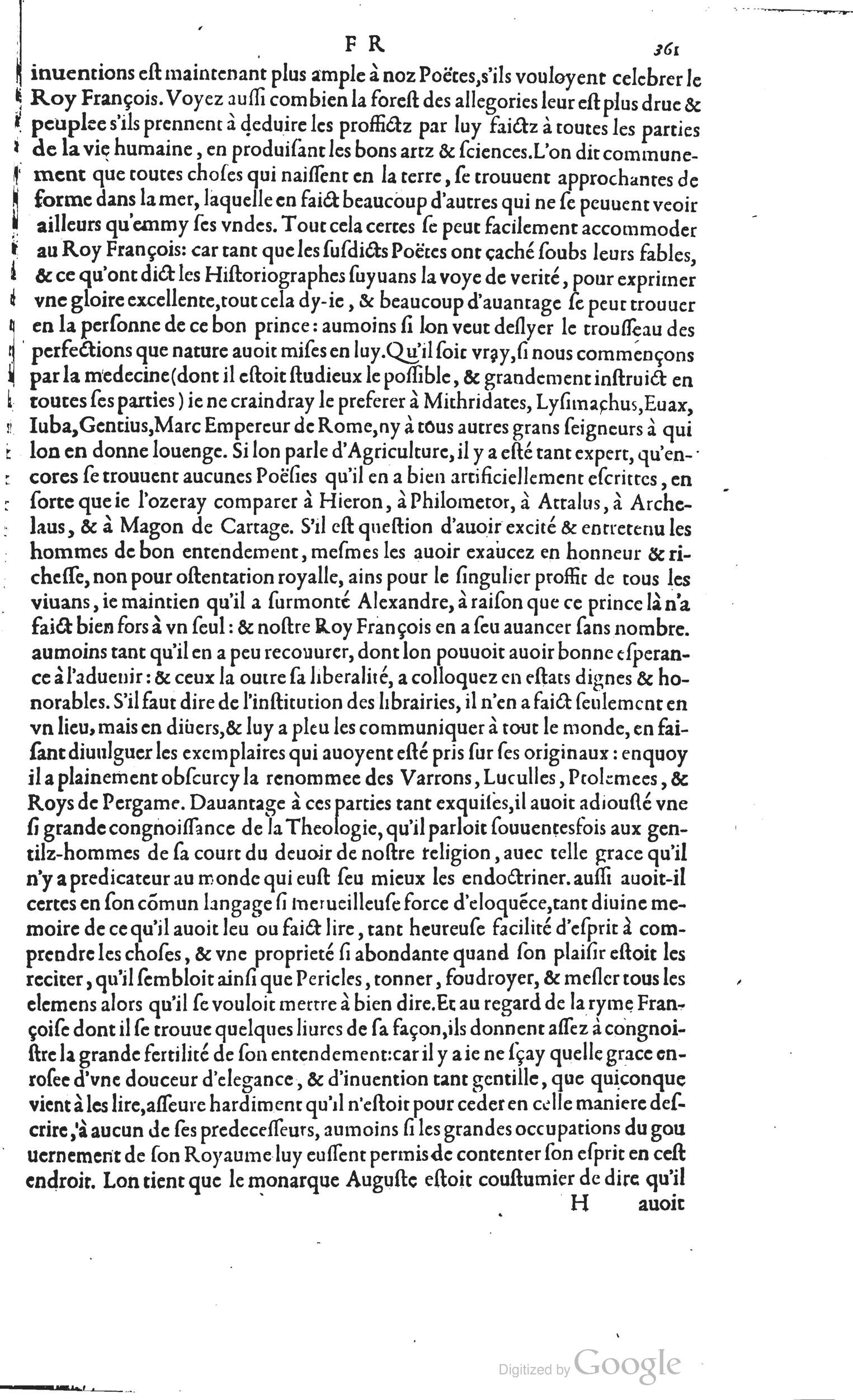 1585 - Barthélemy Honorat - Bibliothèques françaises - BSB Munich