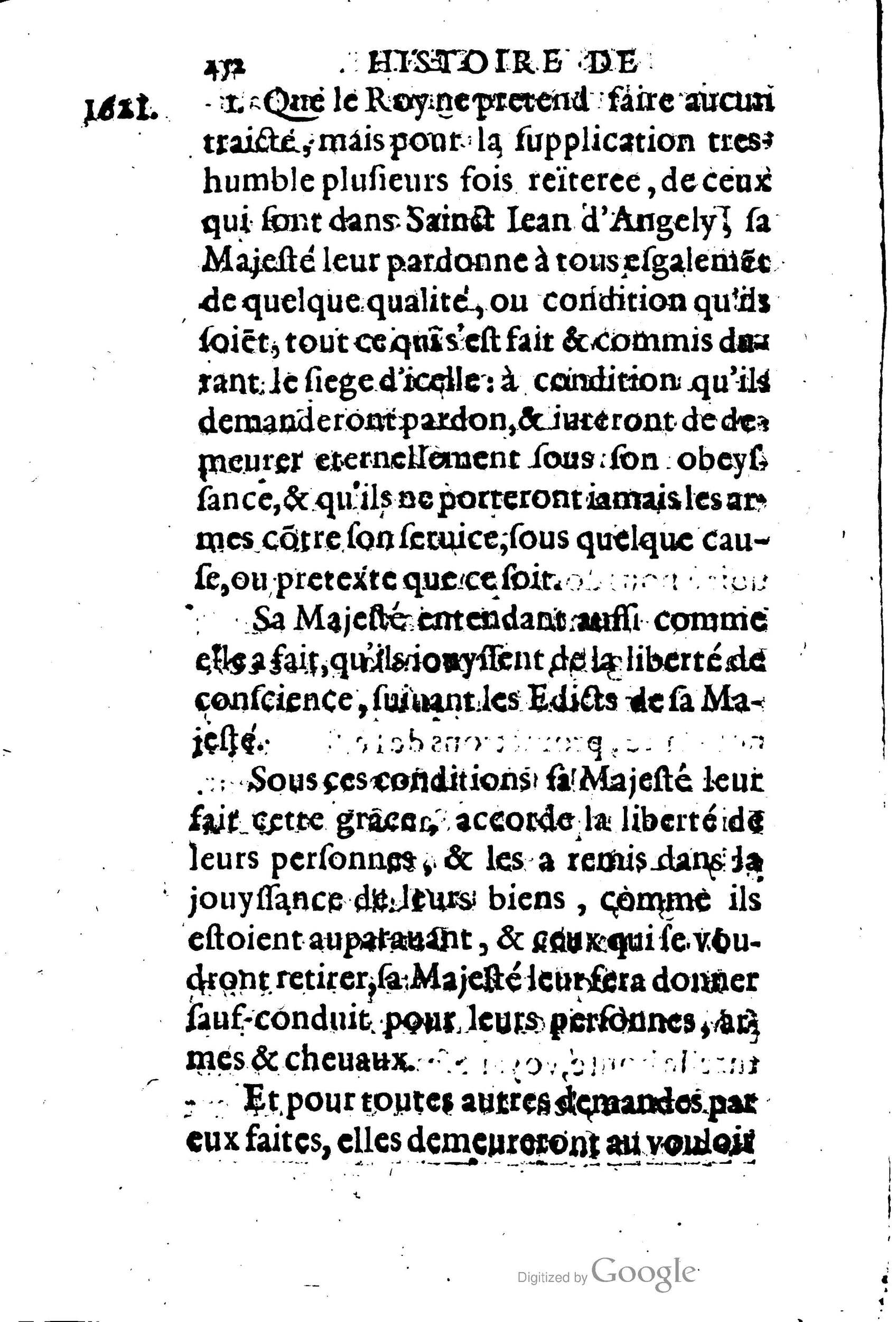 1623 - Joseph Bouillerot - Trésor de l’histoire générale de notre temps - BM Lyon