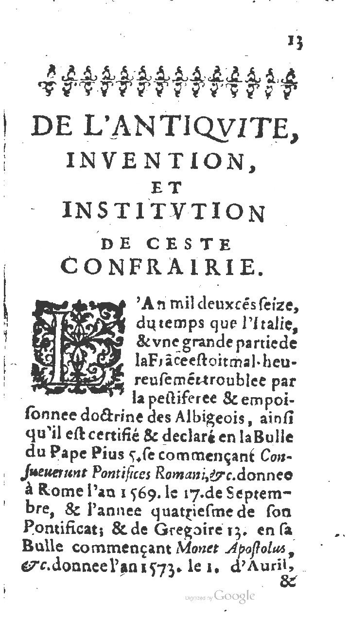 1615 - Jean Bogart - Trésor des indulgences du saint Rosaire - UGent