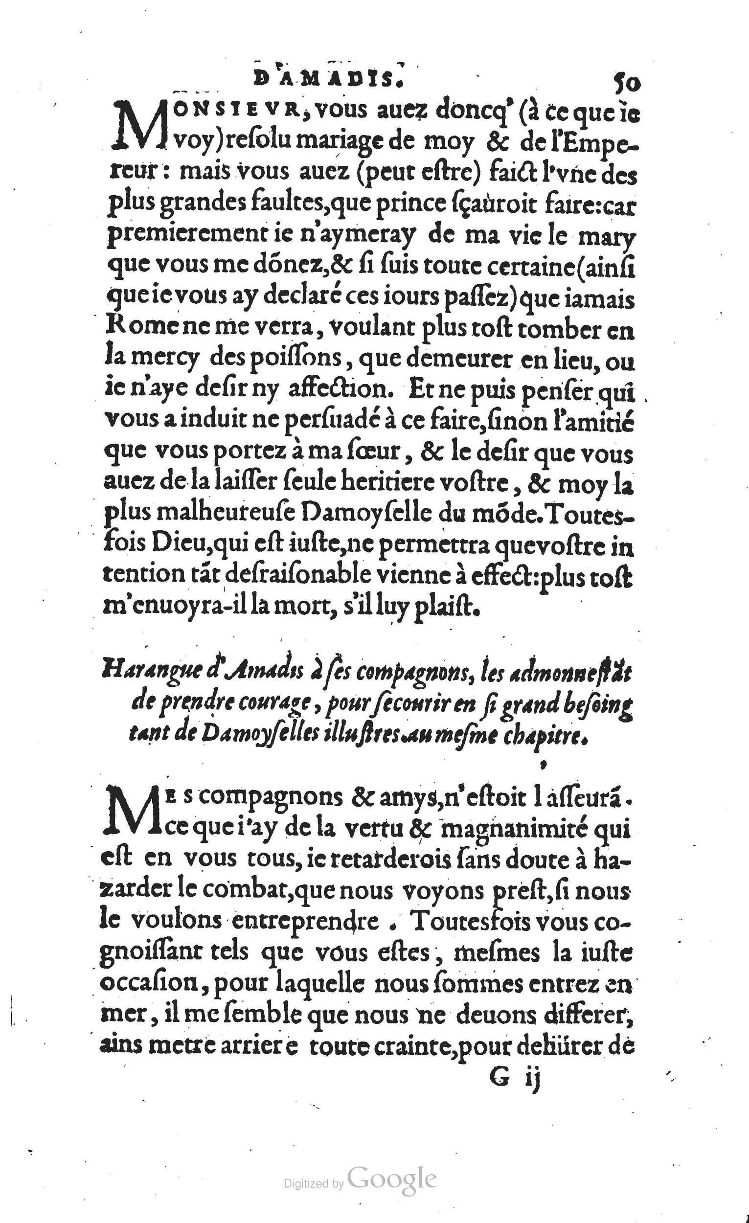 1560 - Vincent Sertenas et Gilles Robinot - Trésor des Amadis - British Library