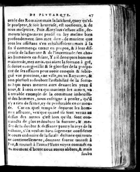1574 - Benoît Rigaud - Trésor des vies de Plutarque - Avignon