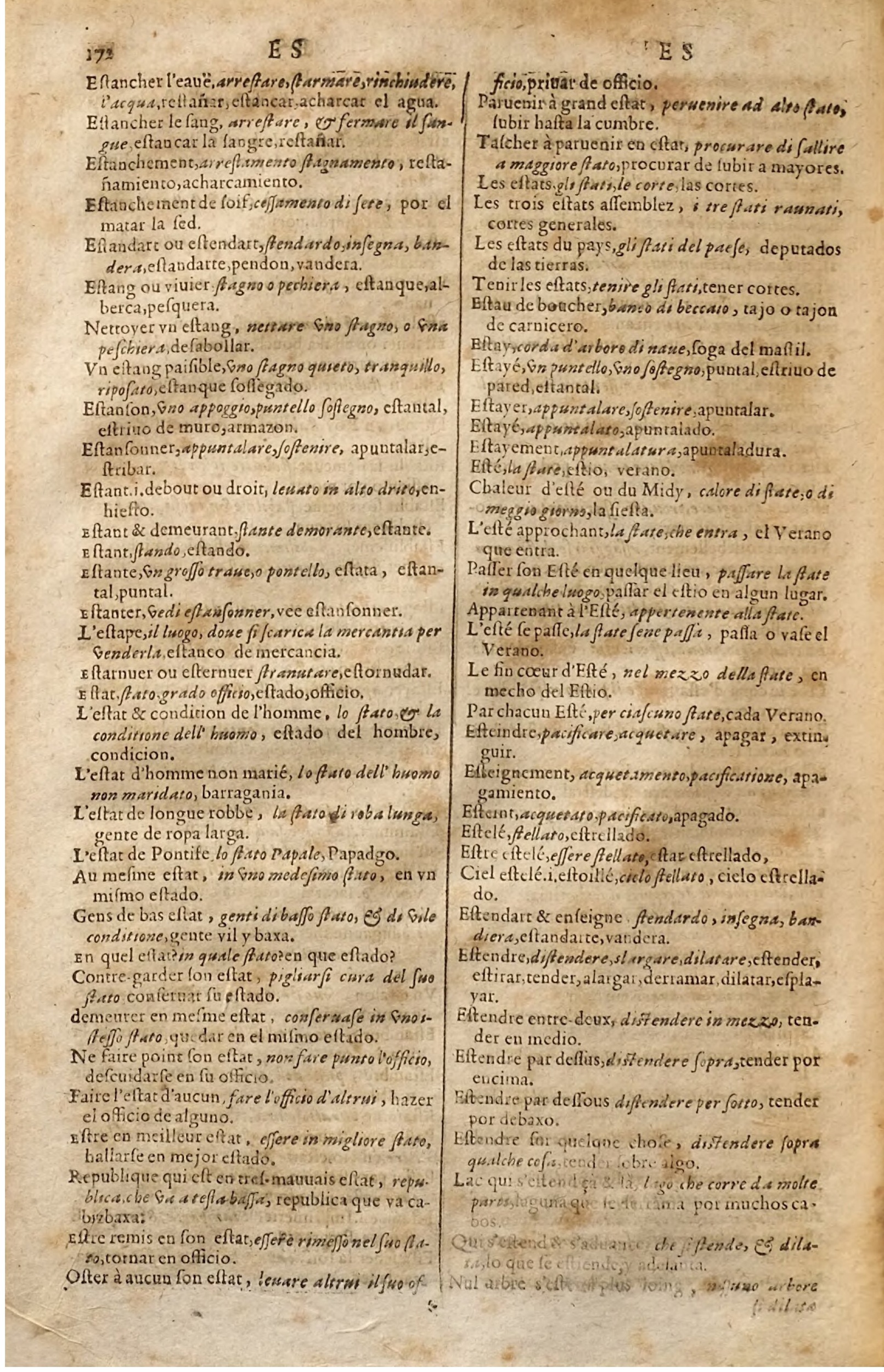 1627 - Jacques Crespin - Trésor des trois langues (Seconde partie) - Regensburg