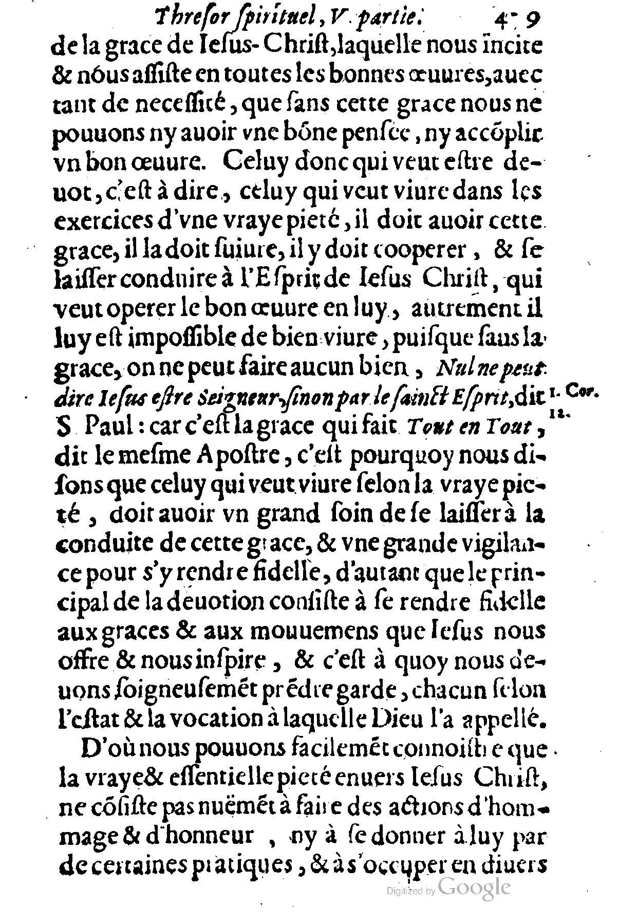 1635 - Sébastien Huré - Trésor spirituel contenant les obligations - BM Lyon 1635 - Sébastien Huré - Trésor spirituel contenant les obligations - BM Lyon