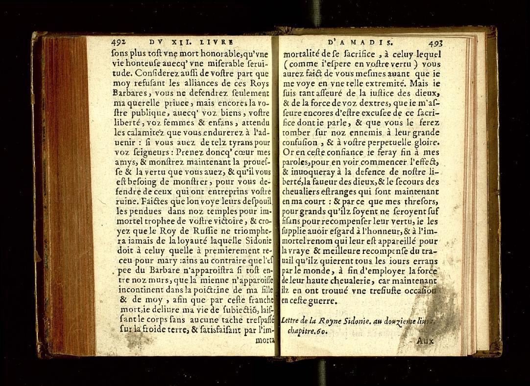 1571 - François Durelle et Benoît Rigaud - Trésor des Amadis - RAE Madrid 1571 - François Durelle et Benoît Rigaud - Trésor des Amadis - RAE Madrid
