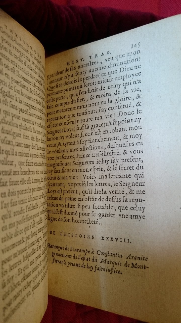 1581 - Pierre Le Voirier et Gervais Mallot - Trésor des histoires tragiques - BnF Richelieu