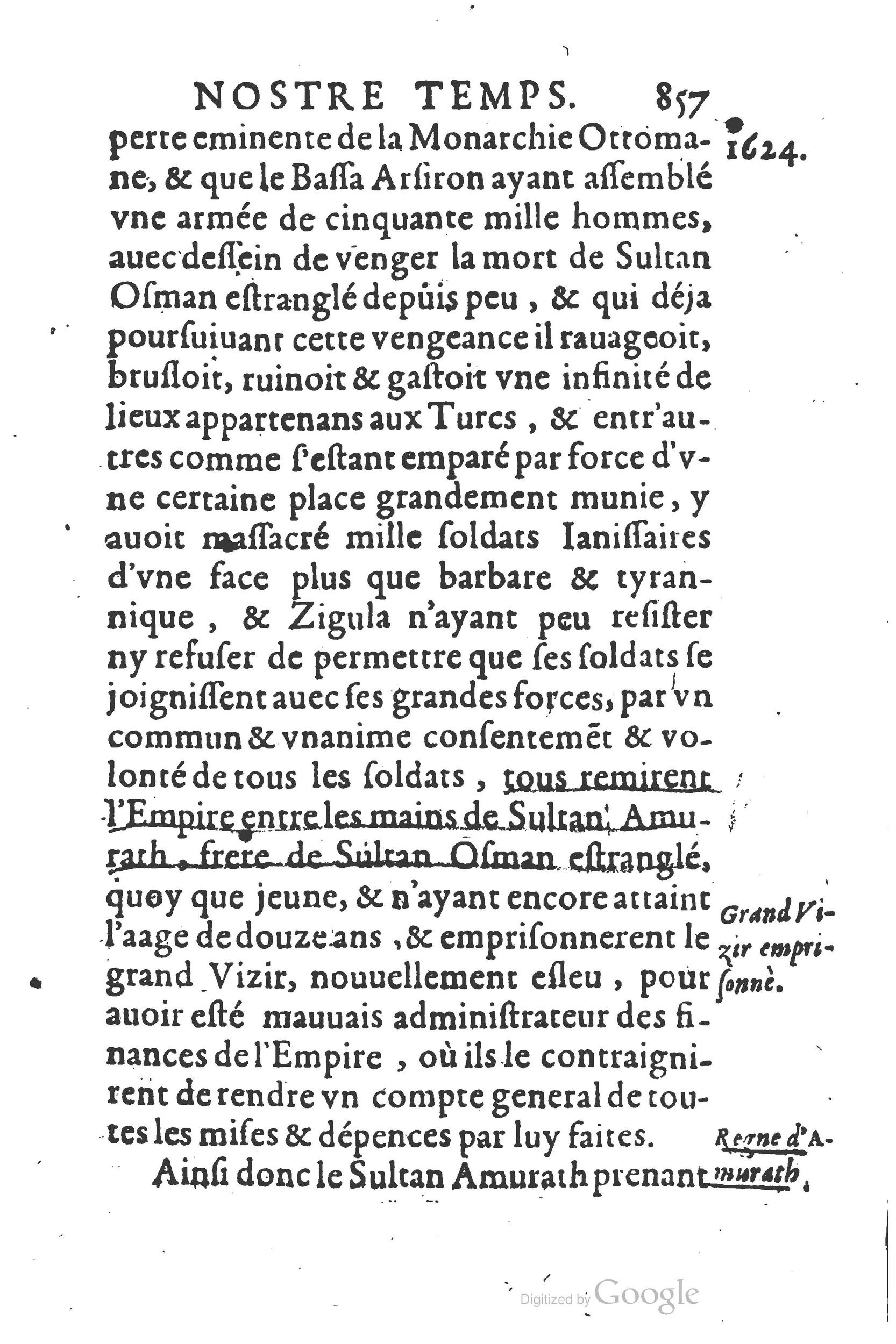 1626 - Joseph Bouillerot - Trésor de l’histoire générale de notre temps - BSB Munich