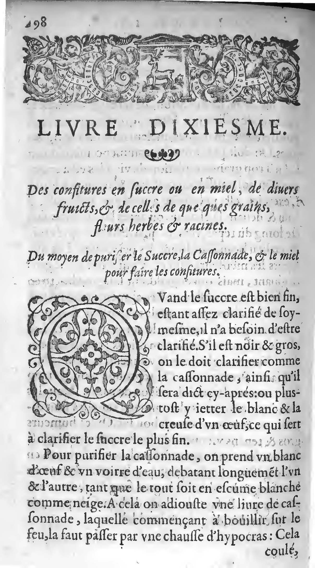 1607 - Étienne Servain et Jean Antoine Huguetan - Trésor de santé ou ménage de la vie humaine - BIU Santé