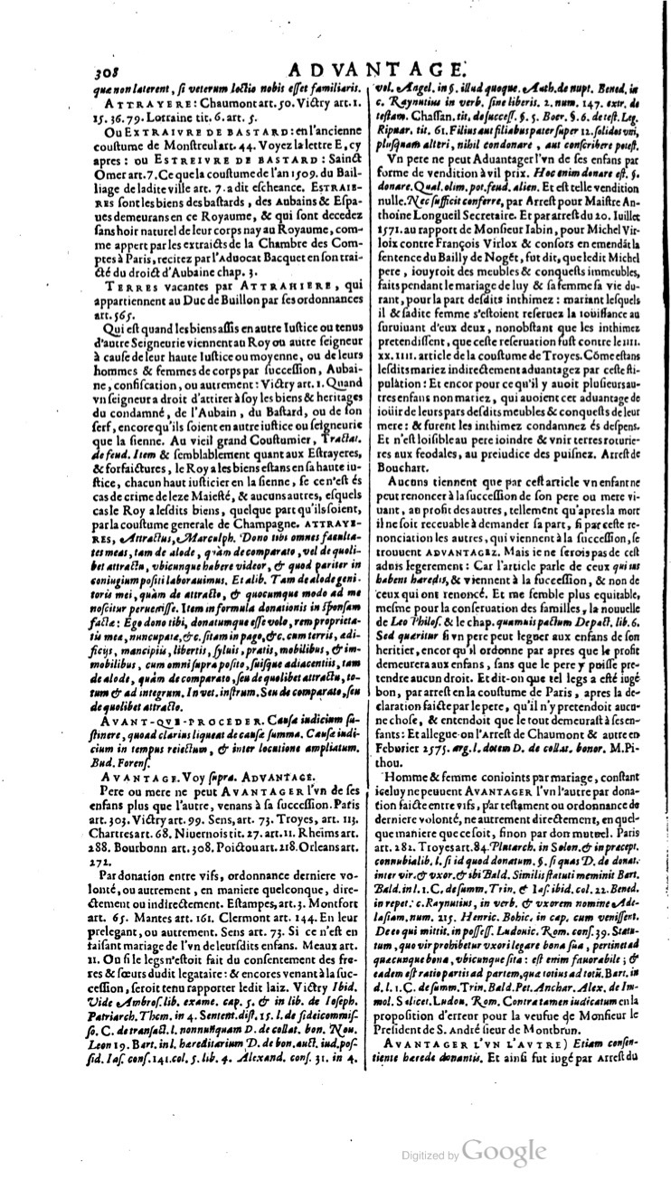 1629 - Veuve Nicolas Buon - Trésor du droit français (21754 T. 1) - BM Lyon