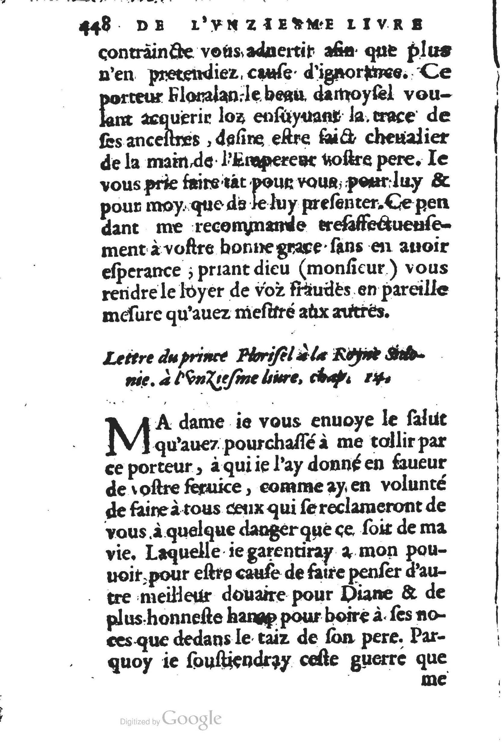 1560 - Jean d’Ogerolles et Gabriel Cotier Lyon - Trésor des Amadis - BSB Munich