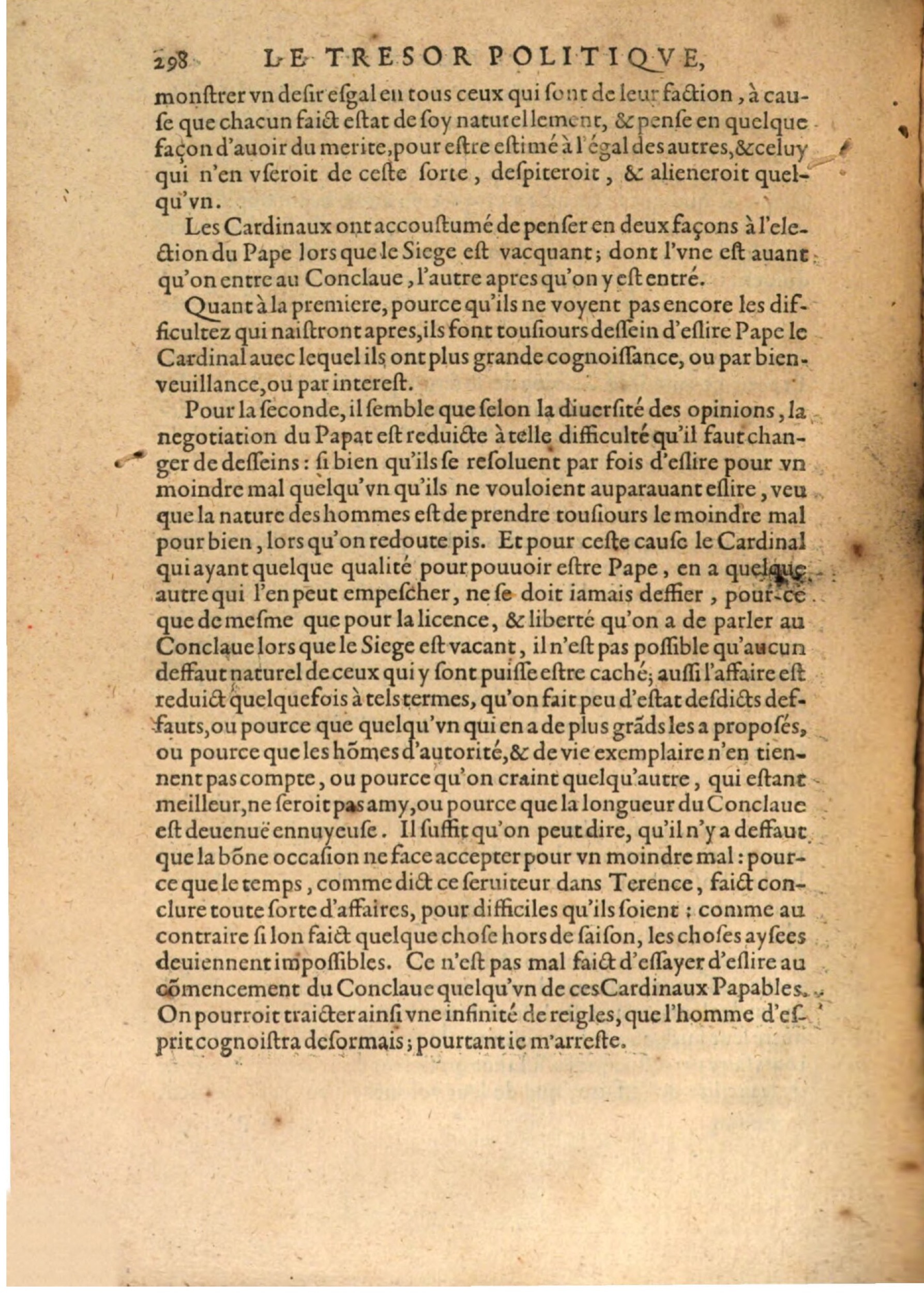 1608 - Nicolas Du Fossé - Trésor politique - BSB Munich