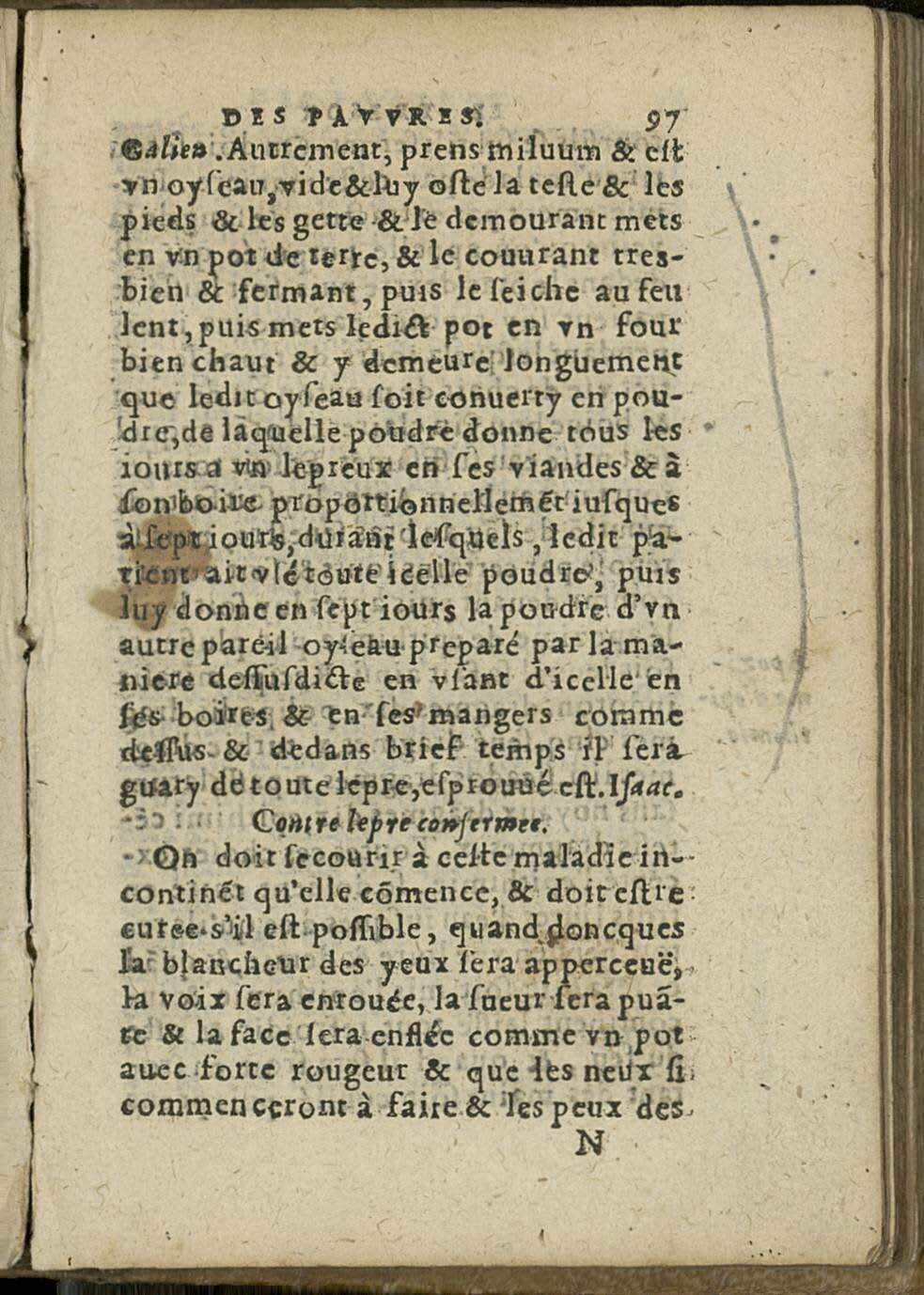 1581 - Jean Bailleur - Trésor des pauvres - Le Havre
