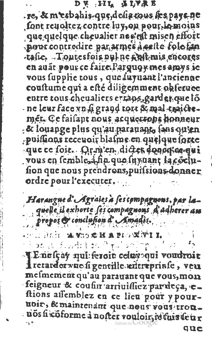 1582 - Jean Huguetan - Trésor des Amadis T. 1 - BM Lyon