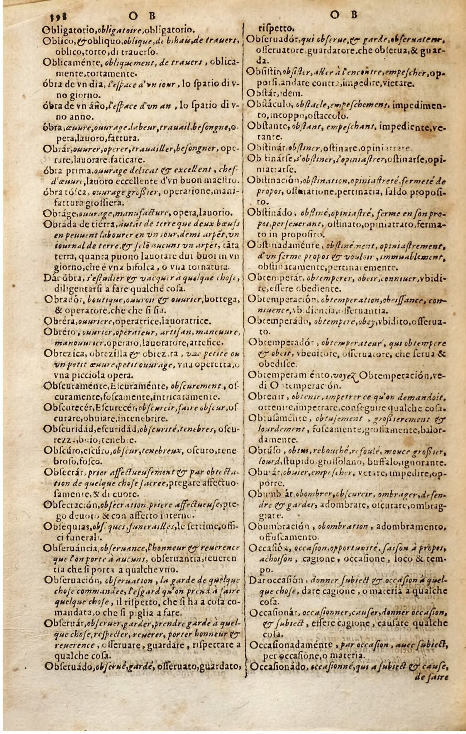 1627 - Jacques Crespin - Trésor des trois langues - Regensburg