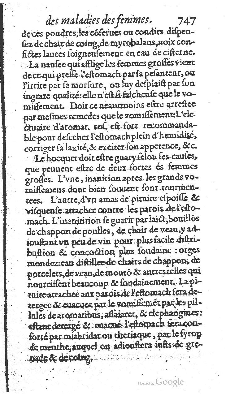 1585 - Jacques du Puis - Trésor des remèdes secrets pour les maladies des femmes - BnF