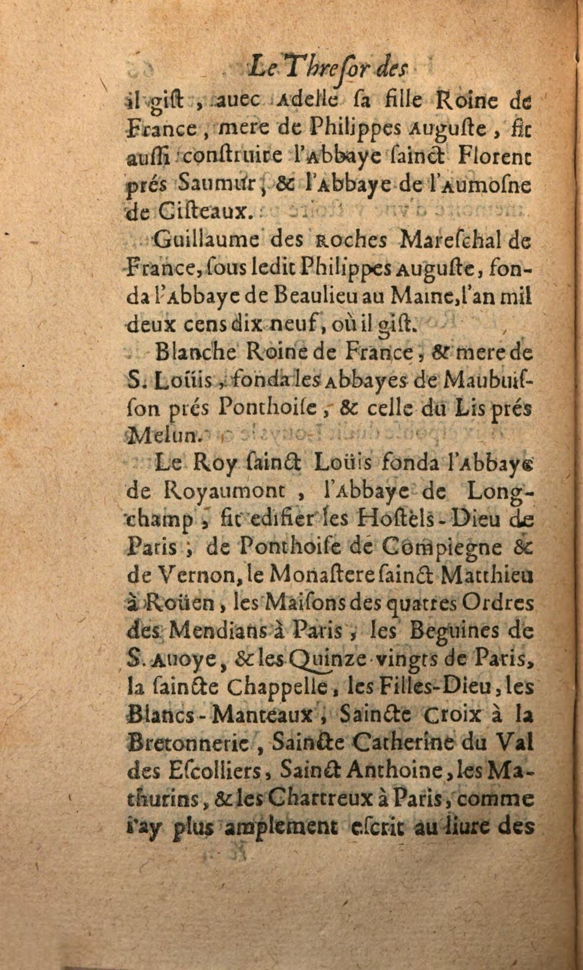 1639 - Jean Corrozet - Trésor des histoires de France - BSB Munich