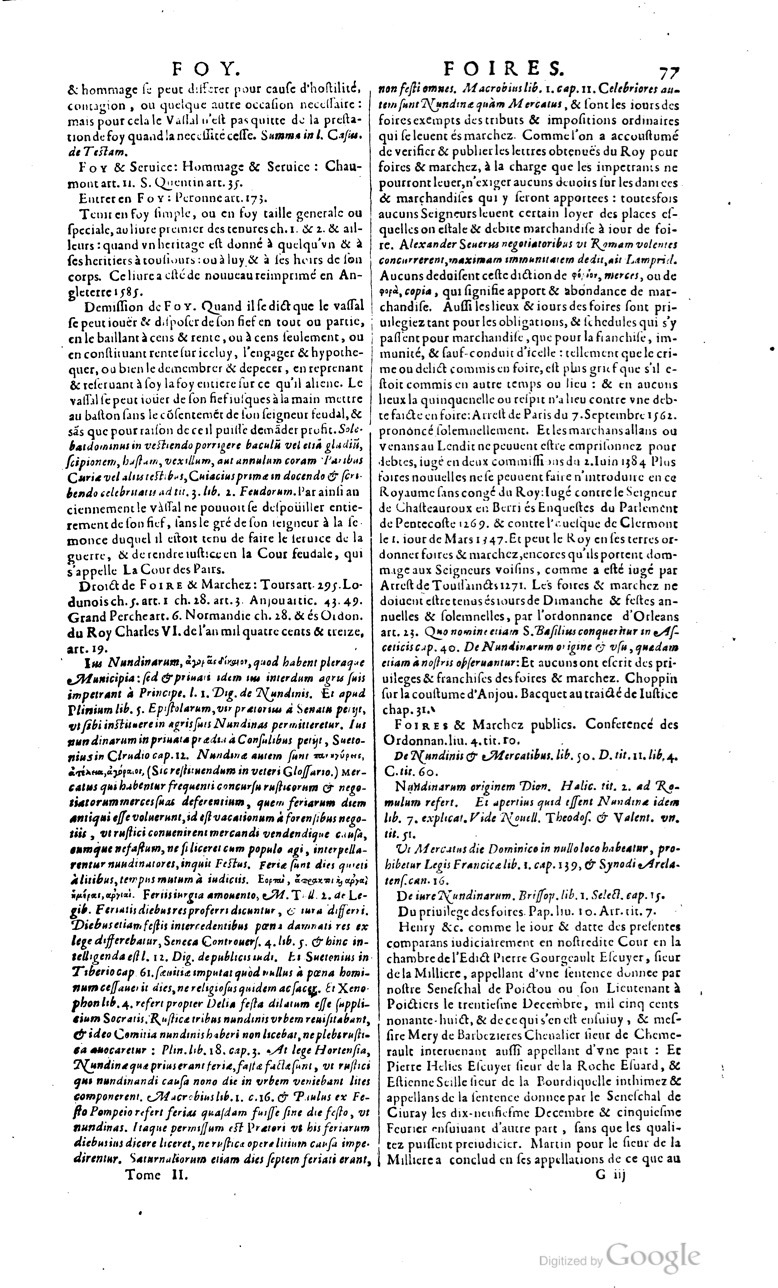 1629 - Veuve Nicolas Buon - Trésor du droit français (21754 T. 2) - BM Lyon