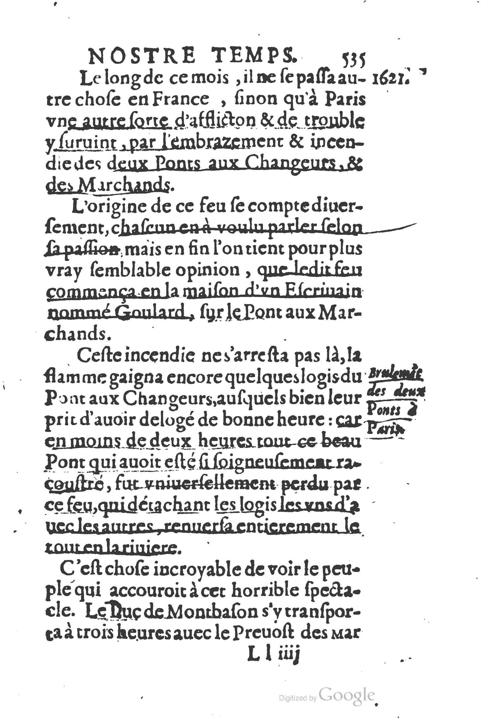 1626 - Joseph Bouillerot - Trésor de l’histoire générale de notre temps - BSB Munich