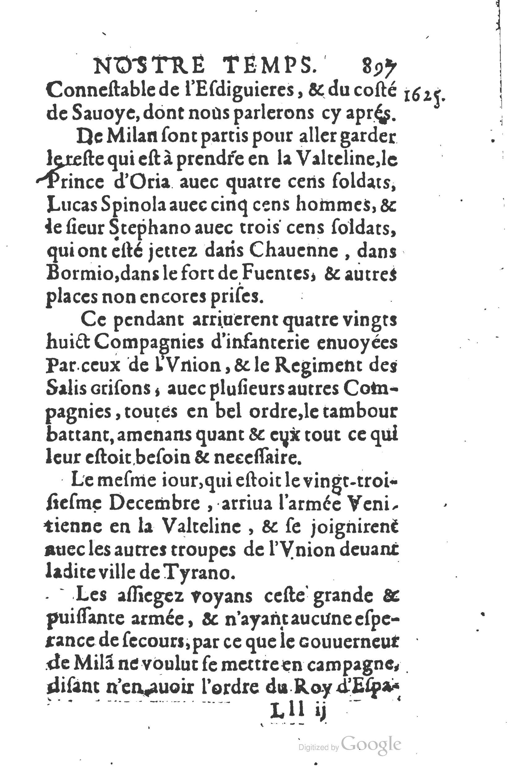 1626 - Joseph Bouillerot - Trésor de l’histoire générale de notre temps - BSB Munich