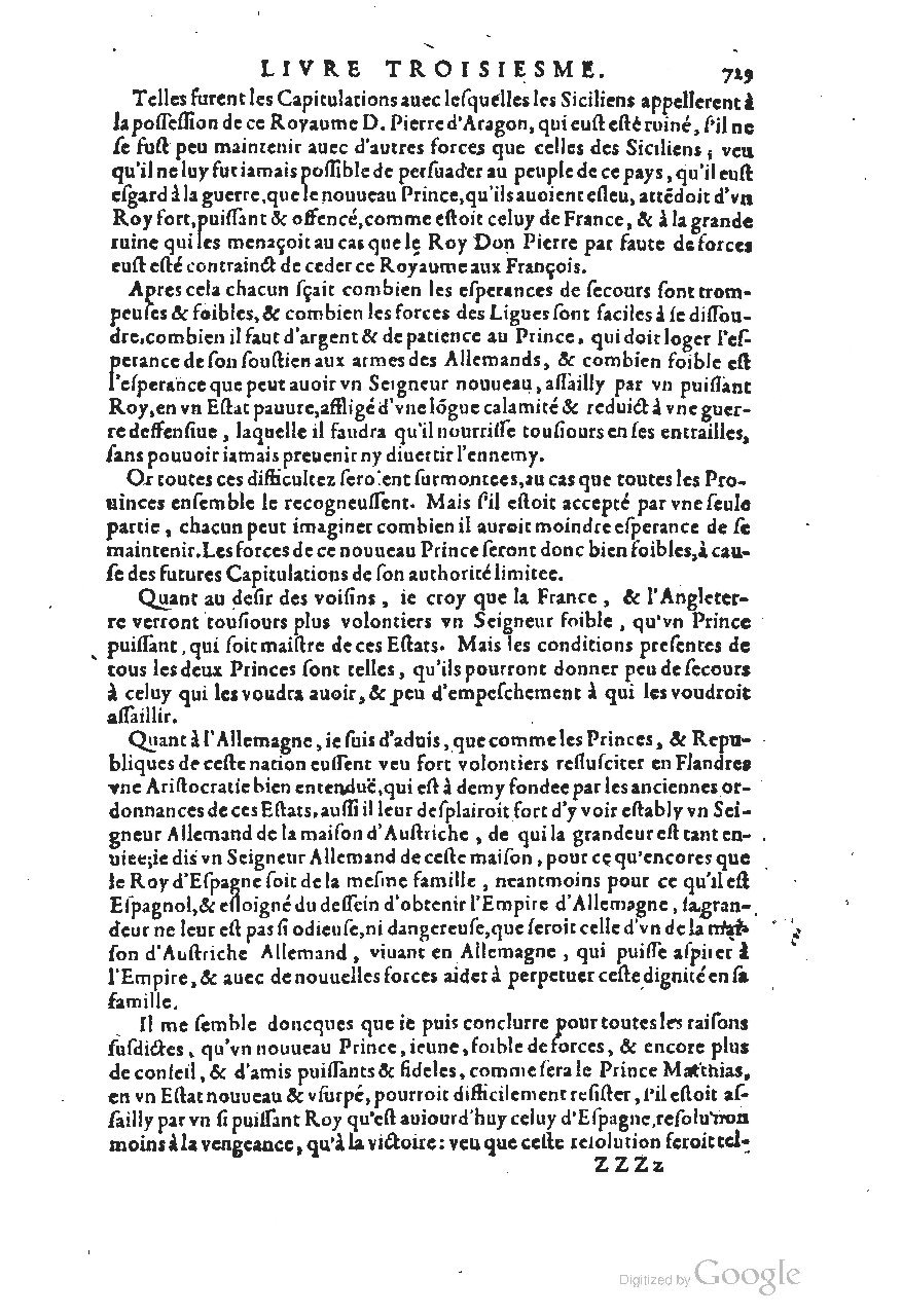 1611 - Pierre Chevalier - Trésor politique - UGent