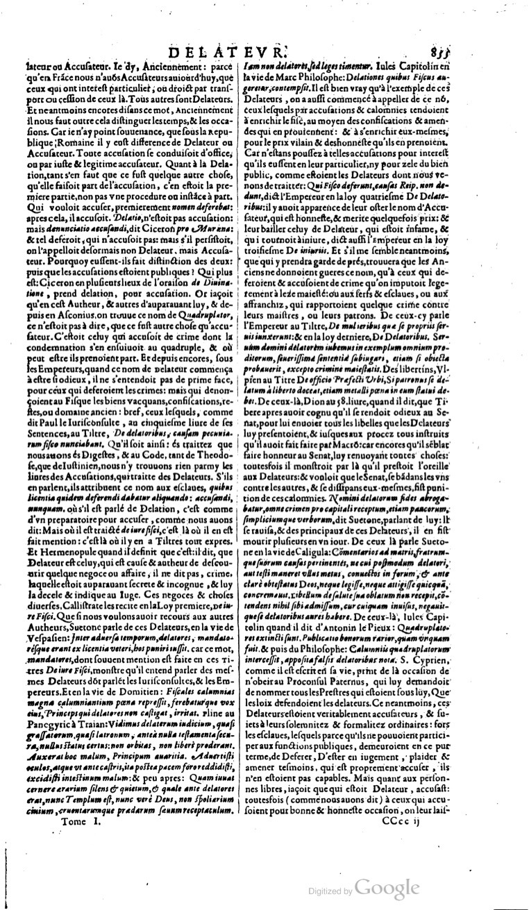 1629 - Veuve Nicolas Buon - Trésor du droit français (21754 T. 1) - BM Lyon