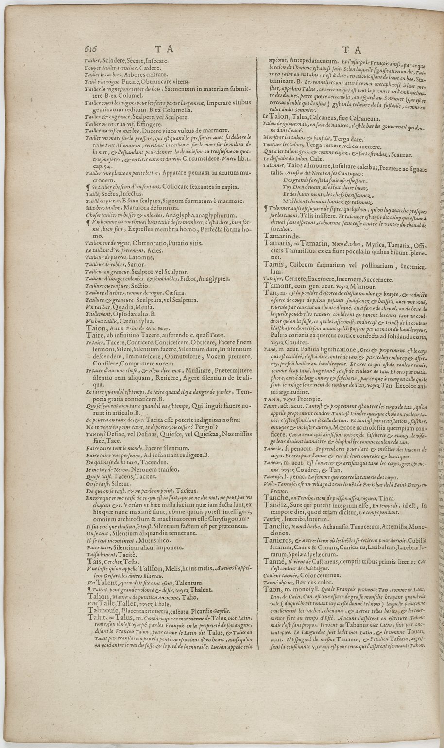 1606 - David Douceur - Trésor de la langue française - BnF 1606 - David Douceur - Trésor de la langue française - BnF