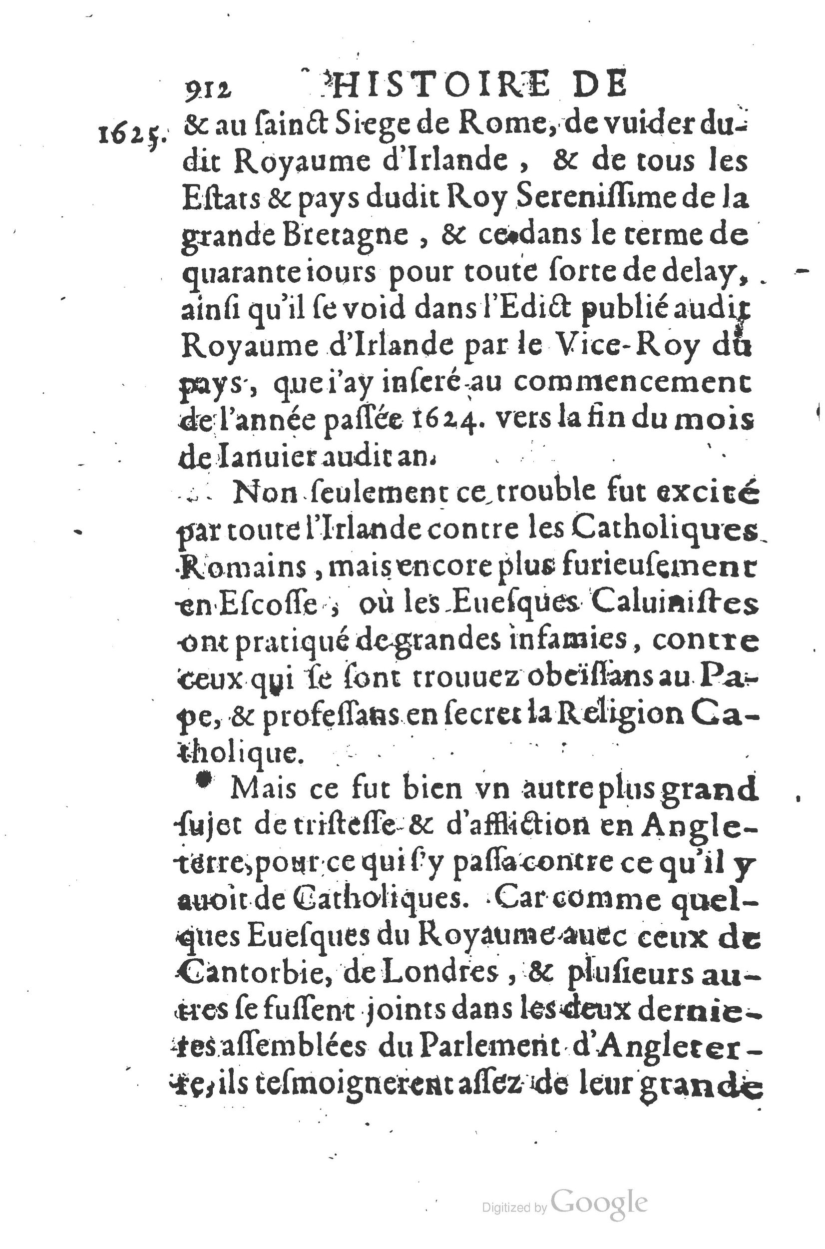 1626 - Joseph Bouillerot - Trésor de l’histoire générale de notre temps - BSB Munich