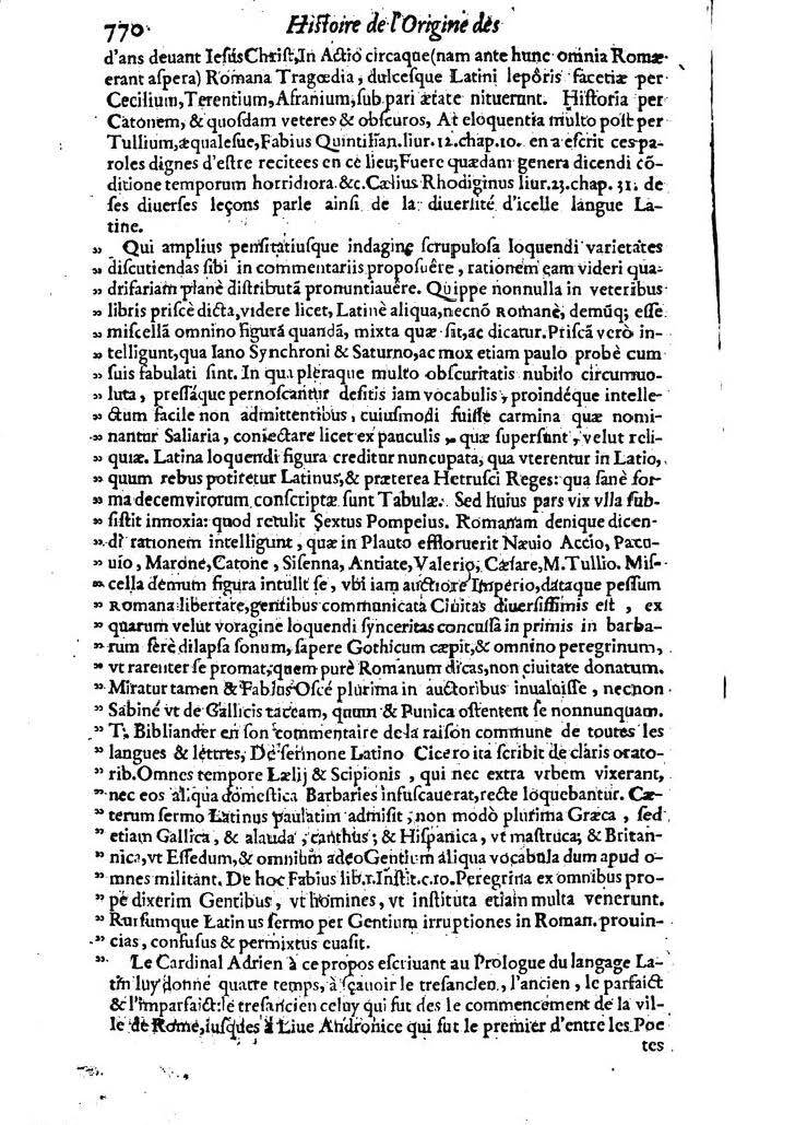 1613 - Matthieu Berjon - Trésor de l’histoire des langues de cet univers - BM Lyon 1613 - Matthieu Berjon - Trésor de l’histoire des langues de cet univers - BM Lyon