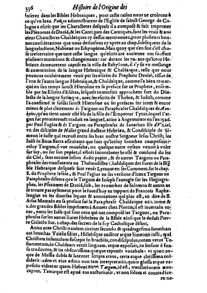 1613 - Matthieu Berjon - Trésor de l’histoire des langues de cet univers - BM Lyon