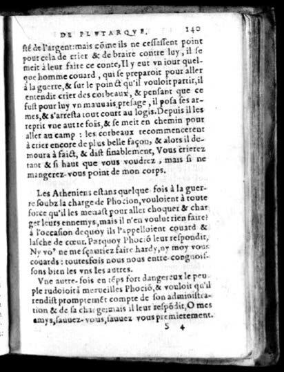 1574 - Benoît Rigaud - Trésor des vies de Plutarque - Avignon