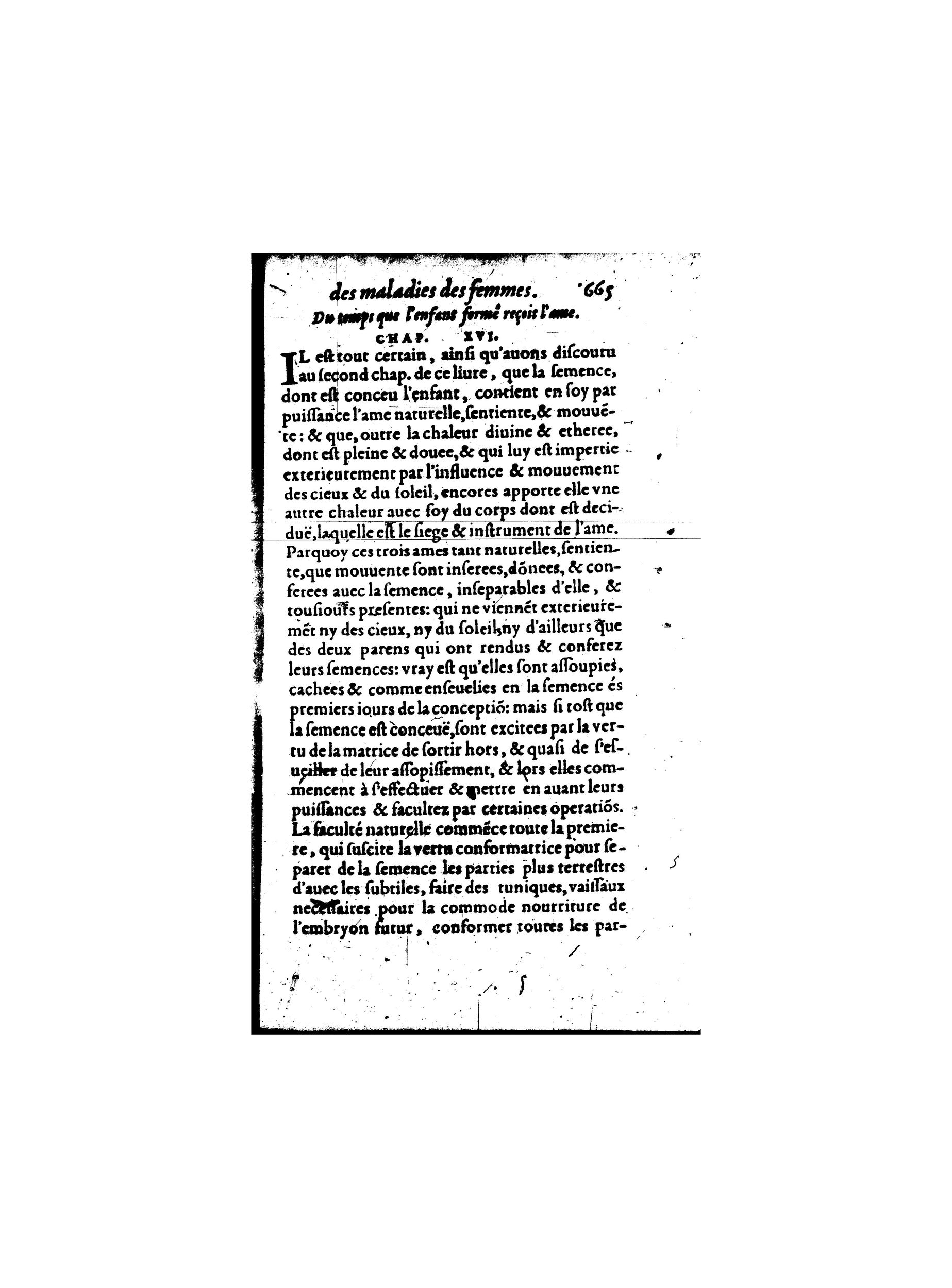 1587 - Jacques du Puis - Trésor des remèdes secrets pour les maladies des femmes - BnF