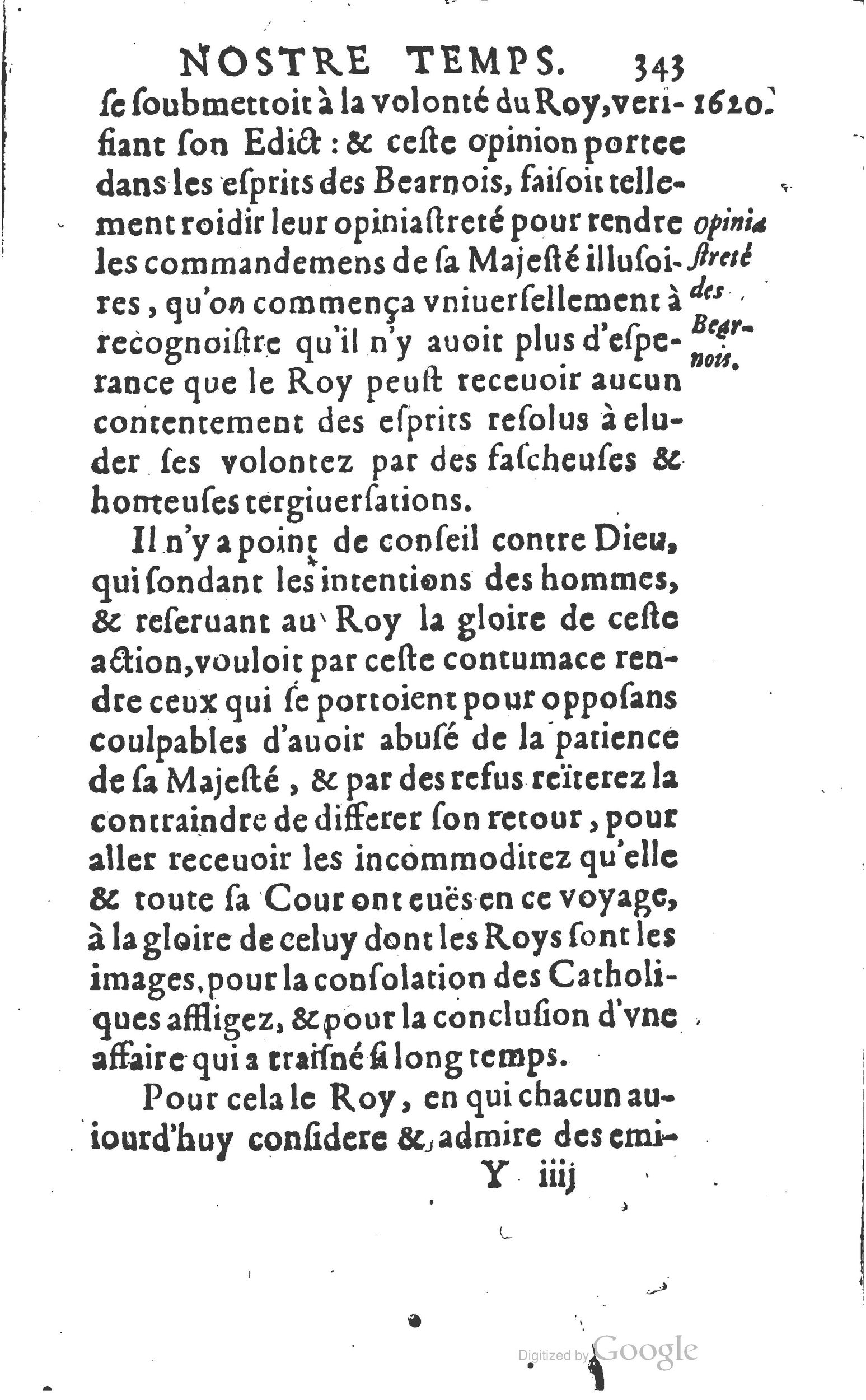 1624 - Joseph Bouillerot - Trésor de l’histoire générale de notre temps - BM Lyon