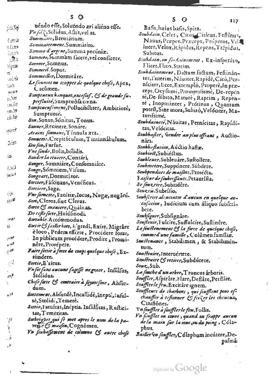 1564 - Henri Hylaire et Louis Cloquemin - Trésor des mots et traits français - BSB Munich