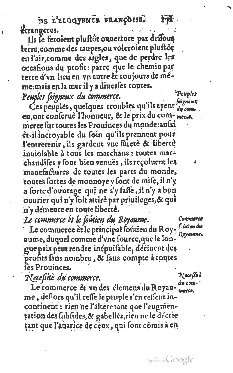 1610 - Louis Coste - Trésor de l’éloquence française (Seconde partie) - BM Lyon